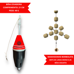 Kit Bóia Cevadeira Vermelha 48g + Manhosinho - Equipanaka - comprar online