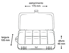 Kit Pesca Esportiva Estojo - Fishing Spo na internet