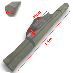 Porta Varas Nylon C/ Alça E Bolso Lateral 1,50m - Equipanaka na internet