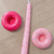 Castiçal Donut (kit vela palito + castiçal donut) - comprar online