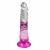 Pênis Realístico - Dildo Transparente Rosa