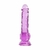 Dildo Realístico com Escroto - Transparente - 20,5 x 3,8 - comprar online