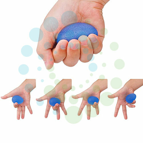 Pelotas de agarre de mano, bola de rehabilitación de mano