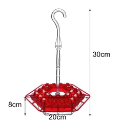 Bebedouro Inteligente Para Beija-Flor Com Design Anti Abelhas - Brasil Feliz