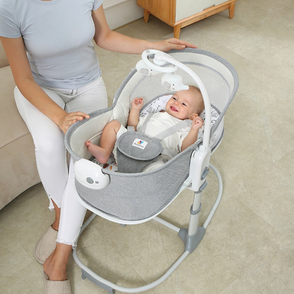 Cadeira Bebê Descanso Vibratória Musical Balanço Até 18kg Zoop