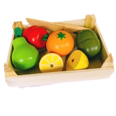 Cajón de frutas en internet