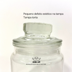 Potinho Hermético de Vidro 150ml - Com defeito estético - comprar online