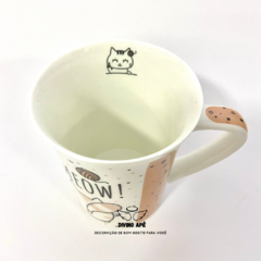 Kit Caneca Gatos + Colher Gato - Divino Apê