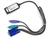 Cabo KVM HP RJ45 VGA PS/2 IP CAT5 286597-001 520290-005