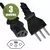 Cabo Força Force Line C13 para NBR 14136 10 Amperes 250V 3M Preto