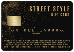 Gift Card - Street Style - Estudio Nube