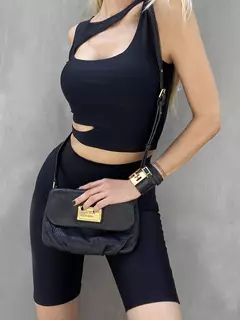 Double Crop Top Lycra - Street Style - Estudio Nube