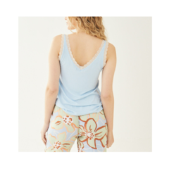 Musculosa | Musculosas | Musculosa Celeste | Musculosa Morley | Pijama | Pijamas | Pijama Mujer | Ropa de dormir 