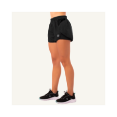 Short Deportivo Negro Lyris - comprar online