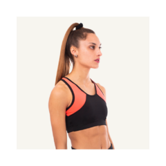 Top deportivo Negro/Coral Barein en internet