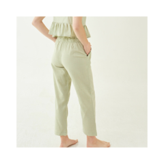 Pantalon | Pantaló | Pantalones | Pantalón lino | Pantalon lino | Pantalón verde | Pijama | Pijamas | Ropa de dormir | Pijamas mujer | Ropa de dormir mujer 