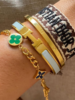 Pulseira inspiração louis vuitton - comprar online