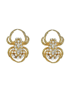 BRINCO SPIDER STUD OURO