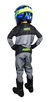 Conjunto Motocross Infantil Cross Cinza Neon Amx - comprar online