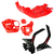 Kit Protetor de Motor + Quadro + Tampas Motor Defender CRF250F - loja online