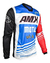 Conjunto Motocross Amx Prime Azul & Vermelho Moto - loja online