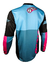 Conjunto Motocross Amx Prime Azul Com Rosa Pink - Serra Mx