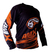 Imagem do Conjunto Motocross Amx Classic Preto Laranja Velocros