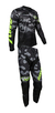 Conjunto Motocross Amx Prime Camuflado Verde Neon - Serra Mx