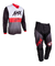 Conjunto Motocross Amx Prime Cinza Preto E Vermelho - Serra Mx