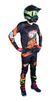 Conjunto Motocross Amx Classic Preto Laranja Velocros