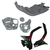 Kit Protetor de Motor + Quadro + Tampas Motor Defender CRF250F na internet