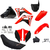 Kit Plástico Elite Premium Adaptação + BANCO + TANQUE + FERRAGENS ADAPTAÇÃO CRF230 BROS LANDER XTZ XR200 XR250 TORNADO