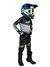 Kit Conjunto Motocross Infantil Cinza+ Colete + Joelheira - comprar online