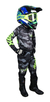 Calça Motocross Infantil + Camisa Camuflado Neon Amx - comprar online