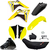 Kit Plástico Elite Premium Adaptação + BANCO + TANQUE CRF230 DT XR200 BROS NXR XTZ XL XLX AGRALE FALCO SAHARA LANDER - Serra Mx