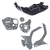 Kit Protetor de Motor + Quadro + Tampas Motor Defender CRF250F - comprar online