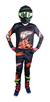 Conjunto Motocross Amx Classic Preto Laranja Velocros na internet