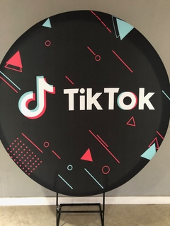 Painel Sublimado TikTok