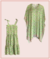 Kaftan verde folhas - Martella