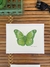 Print de aquarela Borboleta Verde