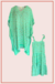 Kaftan verde insetinhos - comprar online