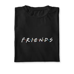 Remera Friends Logo Black