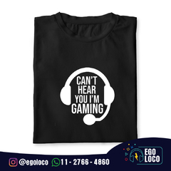 remera i'm gaming black