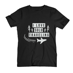 remera solo traveler black