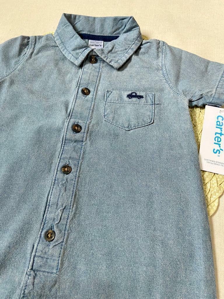 Romper carters hot sale jeans