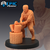 Lenhador do Vilarejo Miniatura RPG D&D - Villager Collection - Epic Miniatures