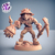 Goblin​​​​ Mineiro Miniaturas para RPG - Dungeons & Dragons D&D