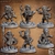 Gnomos Filhos da Floresta Miniatura RPG Kit Completo