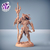 Homem Peixe Guerreiro das Profundezas Miniaturas para RPG - Dungeons & Dragons D&D