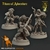 Kit Aventureiros Miniatura RPG Classes Tradicionais Pack Completo Pack #03